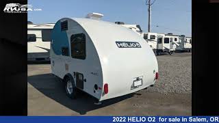 Incredible 2022 HELIO O2  Travel Trailer RV For Sale in Salem, OR | RVUSA.com