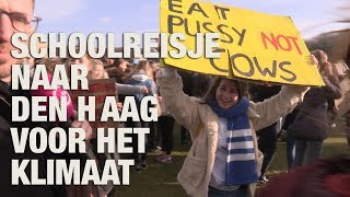 GSTV. Klimaatspijbelaars redden de wereld op demonstratie