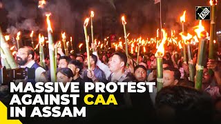 “Anti-India, anti-northeast…”: AASU stages protest against CAA in Assam’s Guwahati