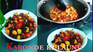 Karonde ki Launji  | करोंदे की खट्टी मीठी लौंजी | karoja ke sabji |Karonde ke sabzi