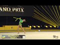 nikol savina 2007 rope 16.750 deriugina cup 2020 day 2