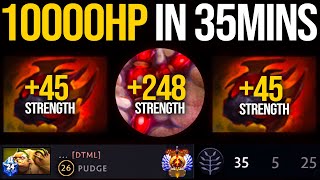 VALVE LOOK!!! Pudge is Absolutely Broken - F***ing God 10000HP in Only 35Mins | Pudge Official