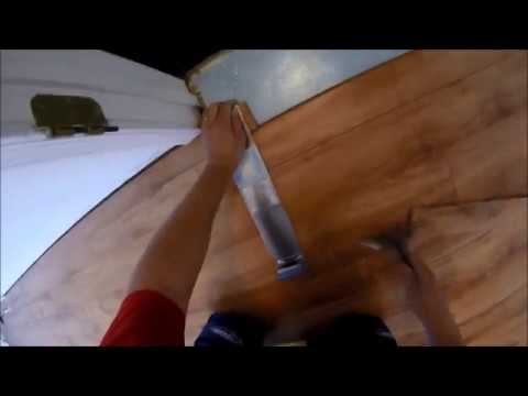 STEP BY STEP COMPLETE LAMINATE FLOORING INSTALL - YouTube