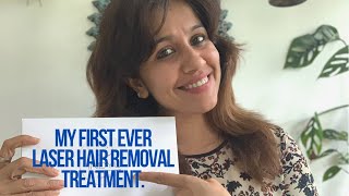 My first ever Laser Hair Removal treatment|Ranjini Haridas vlogs