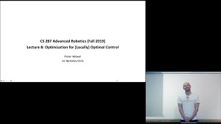 Lecture 8 Optimization-based Control: Collocation, Shooting, MPC -- CS287-FA19 Advanced Robotics