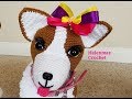 Helenmay Crochet Amigurumi Corgi Dog Part 1 of 4 DIY Video Tutorial