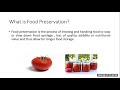 Food spoilage and Preservation