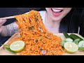 *NEW NONGSHIM TOM YUM SPICY NOODLES (MUST TRY) ASMR EATING SOUNDS | NO TALKING | SAS-ASMR