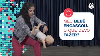 Bebê engasgado: manobra para sólidos (comida ou brinquedo) | Primeiros Socorros