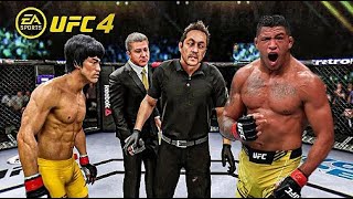 UFC 4 Bruce Lee Vs. Gilbert Burns - Ea Sports UFC 4 - Epic Fight