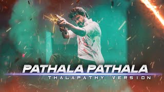 Pathala Pathala Thalapathyvijay Version 🔥👌|Whattsapp Status|TBK EDITZ #thalapathy #whattsappstatus