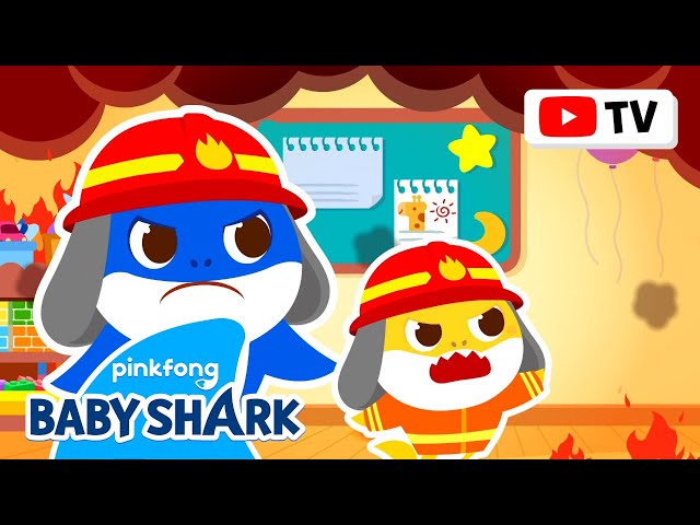 Allрџ вђќрџљ Firefighter Baby Shark Is Here To Help Us Compilation