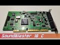 Creative Labs Soundblaster 16 PnP CT2980 playing Doom II & Descent music (CQM FM)