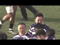 【ロングハイライト】天理大学 vs 明治大学 ラグビー全国大学選手権2024 準々決勝