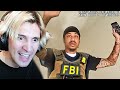 xQc Reacts to 'A Fake Cop Realizes He's Being Arrested' | Dr Insanity