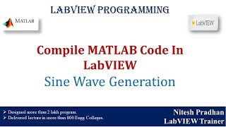 MATLAB Code In LabVIEW | Sine Wave Generation