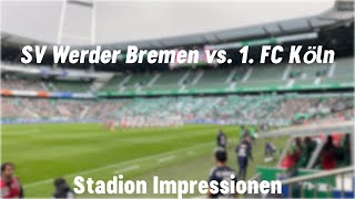 SV Werder Bremen vs. 1. FC Köln 3:0 I REKORD BEIM WERDER-FRAUEN SPIEL!💚 I Stadion Impressionen #31