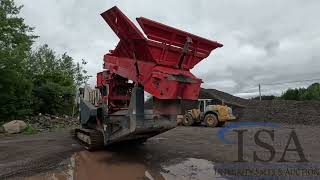 1079 - 2017 Sandvik QS331 C-12 Crusher Will Be Sold At Auction!