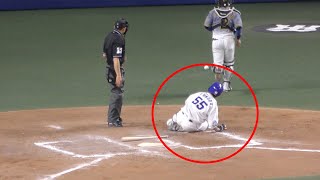 悪送球が当たりそうになった福田永将　その後…。【中日ドラゴンズ 2021年プロ野球】