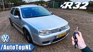 VW Golf MK4 R32 REVIEW POV Test Drive by AutoTopNL