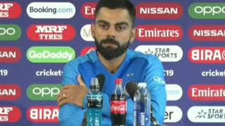 Virat Kohli Post Match Press Conference After New Zealand beat India by 18 runs in CWC19 Semifinal