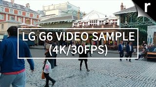 LG G6 camera test video sample (4K/30fps)