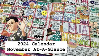 🗓 2024 || Calendar: November At-A-Glance