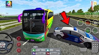 Android Game: Bus Simulator Indonesia Gameplay #5 BUSSID CRAZY DRIVER! - Bus Games