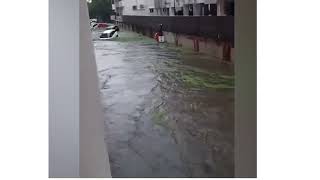 மைச்சாங் சூறாவளி#Terrifying scenes as Cyclone Michaung#chennaifloods #chennai #கனமழை #வெள்ளம் #