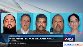 Across Louisiana, Arrests Made for Medicaid Welfare Fraud