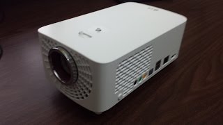 LG PF1500 1080p unboxing and overview