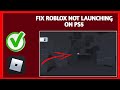 How To Fix Roblox Stuck on Loading Screen on PS4/PS5 (2024)