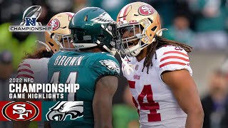 San Francisco 49ers vs. Philadelphia Eagles | 2023 NFC Conference Championship Game Highlights