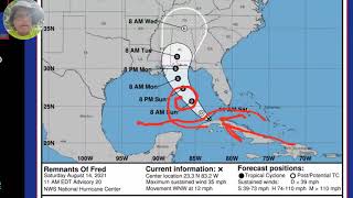 Tropical Storm Fred Enters The Gulf of Mexico. Live Update #1 from Dauphin Island, Alabama