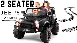 10 Best Two Seater Jeep Ride On For Your Family