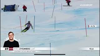 Miks Zvejnieks WC SL Adelboden, 08.01.2023