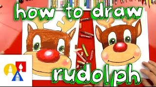 How To Draw Rudolph