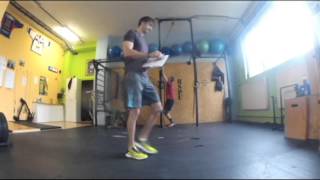 WOD T2B, burpees, pistols, C2B, DU´s