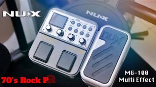 NUX MG-100 Free Patch !! Back to 70's Rock Tones !!