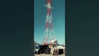 紅白のめでたいお色　鳥肌並みの大きな建物　男のロマン　綺麗な鉄塔　#shorts　#greatbuilding　#festivecolors　#electrictower　#伟大的建筑　#喜庆的色彩