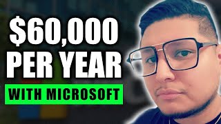 From Dead End Job To $60k/Yr Working With Microsoft