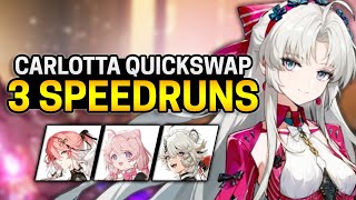 Carlotta Quickswap Destroys Aix! 3 Speedruns - Tower of Adversity [Wuthering Waves 2.0]