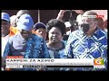 Song and dance at Jacaranda grounds as President Uhuru Kenyatta receives Raila Odinga