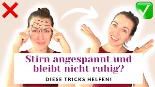 Stirn-Muskel bleibt nicht ruhig - Diese Tricks helfen!