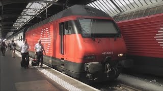 Full Train Journey: SBB CFF FFS Zurich HB/Main - Airport/Flughafen