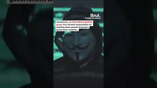 Anonymous has Declared a cyberwar against Russia