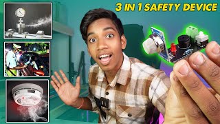 3 In 1 Safety Device  | Telugu Experiments | JLCPCB | Science Day Project