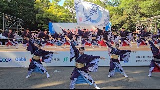 『藍なり』「月詠～TSUKIYOMI～」第22回原宿表参道元氣祭スーパーよさこい 2024(明治神宮・神宮会館ステージ)2024年8月25日