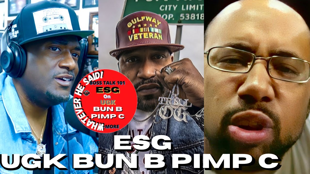 ESG On UGK Bun B & Pimp C From The Start True Friends | Houston Rodeo ...