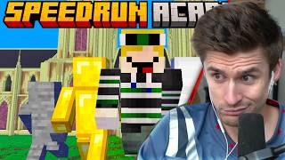 Ludwig reacts to Minecraft: SPEEDRUN ACADEMY